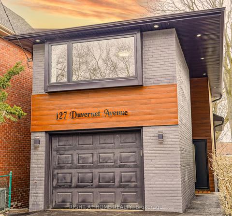 127 Duvernet Ave, House detached with 3 bedrooms, 2 bathrooms and 3 parking in Toronto ON | Card Image
