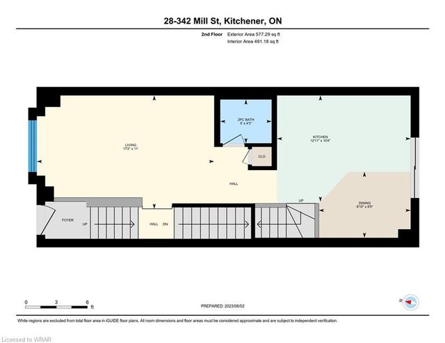 28 - 342 Mill Street, House attached with 3 bedrooms, 2 bathrooms and 1 parking in Kitchener ON | Image 17