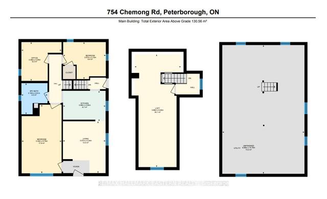 754 Chemong Rd, House attached with 3 bedrooms, 1 bathrooms and 4 parking in Peterborough ON | Image 22