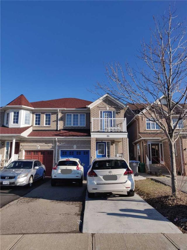 80 Tiller Tr, House semidetached with 3 bedrooms, 4 bathrooms and 4 parking in Brampton ON | Image 1