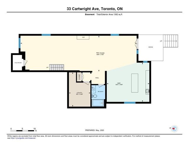 33 Cartwright Ave, House detached with 5 bedrooms, 6 bathrooms and 6 parking in Toronto ON | Image 20
