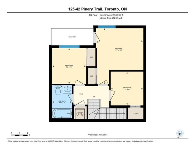 125 - 42 Pinery Trail, House attached with 3 bedrooms, 2 bathrooms and 1 parking in Toronto ON | Image 39