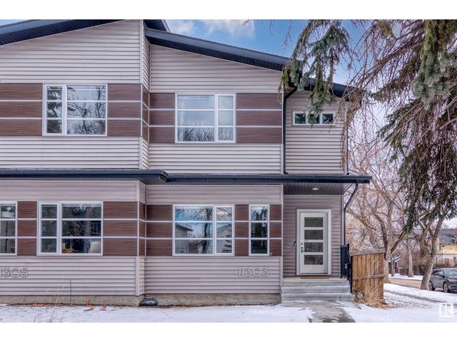 11303 127 St Nw, House semidetached with 3 bedrooms, 2 bathrooms and null parking in Edmonton AB | Image 1