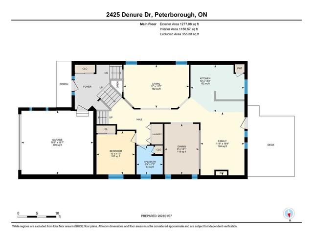2425 Denure Dr, House detached with 2 bedrooms, 3 bathrooms and 3.5 parking in Peterborough ON | Image 32
