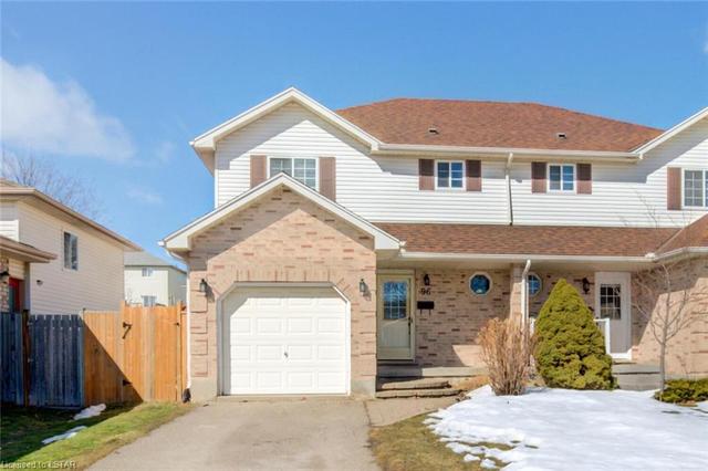 96 Reid Court, House semidetached with 3 bedrooms, 1 bathrooms and 3 parking in London ON | Image 1