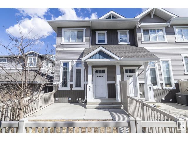 34 - 1140 Chappelle Bv Sw, House attached with 2 bedrooms, 2 bathrooms and null parking in Edmonton AB | Image 1