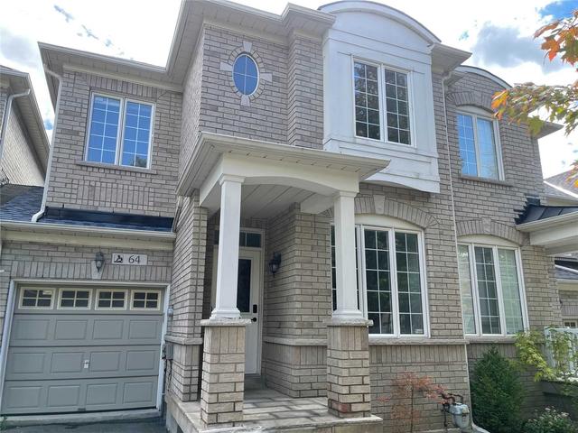 64 Pillar Rock Cres, House attached with 4 bedrooms, 4 bathrooms and 2 parking in Markham ON | Image 1