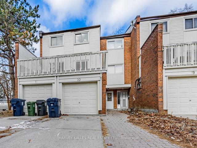 20 - 4140 Lawrence Ave E, Townhouse with 4 bedrooms, 2 bathrooms and 2 parking in Toronto ON | Image 1