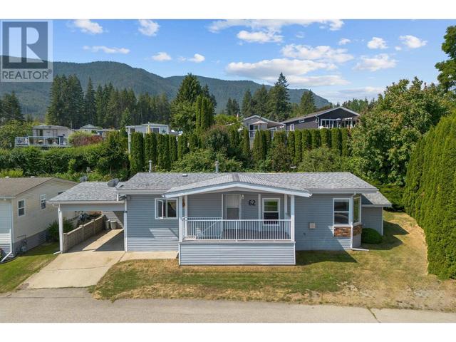 62 - 2932 Buckley Road, House other with 2 bedrooms, 1 bathrooms and 2 parking in Columbia Shuswap C BC | Image 1