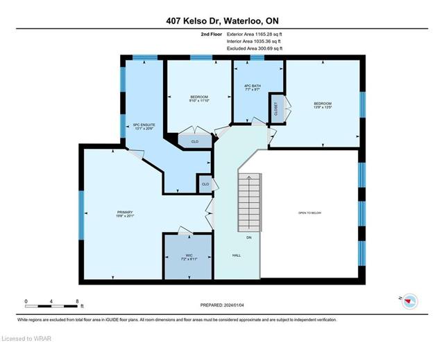 407 Kelso Drive, House detached with 3 bedrooms, 2 bathrooms and 4 parking in Waterloo ON | Image 33