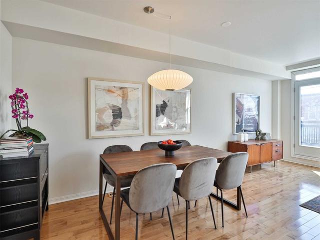th104 - 55 Halton St, Townhouse with 3 bedrooms, 3 bathrooms and 1 parking in Toronto ON | Image 3