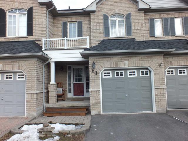 51 Tallships Dr, House attached with 3 bedrooms, 3 bathrooms and 2 parking in Whitby ON | Image 1