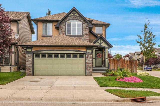 809 Auburn Bay Boulevard Se, House detached with 5 bedrooms, 3 bathrooms and 4 parking in Calgary AB | Image 1