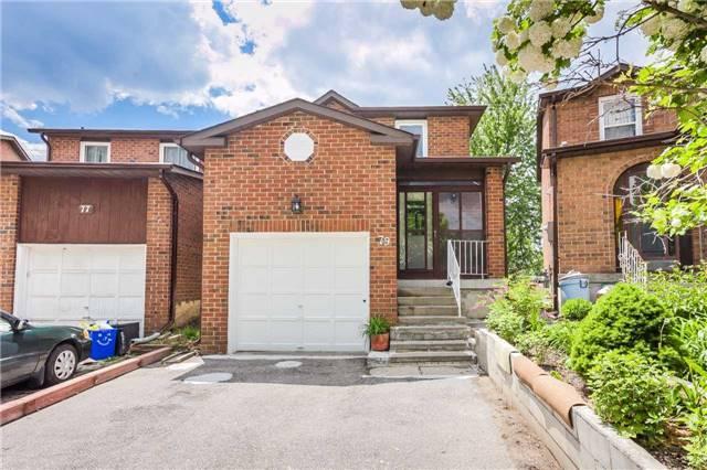 79 Duxford Cres, House attached with 3 bedrooms, 3 bathrooms and 3 parking in Markham ON | Image 1
