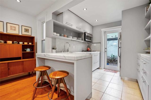 158 Galt Ave, House attached with 2 bedrooms, 1 bathrooms and 0 parking in Toronto ON | Image 2