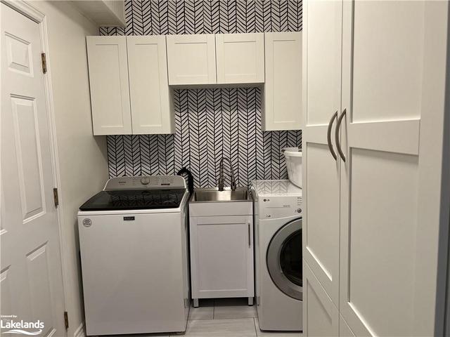 Main floor laundry with entrance from garage | Image 5