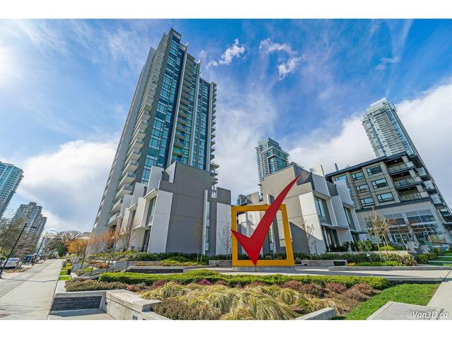 1602 - 4465 Juneau Street, Condo with 1 bedrooms, 1 bathrooms and null parking in Burnaby BC | Card Image