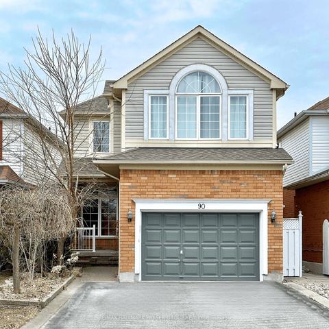 90 Monk Cres, House detached with 3 bedrooms, 4 bathrooms and 3 parking in Ajax ON | Card Image