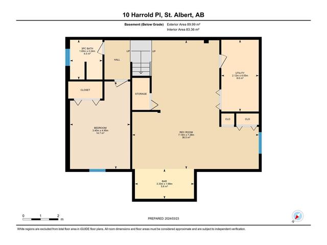 10 Harrold Pl, House detached with 4 bedrooms, 3 bathrooms and 4 parking in St. Albert AB | Image 64