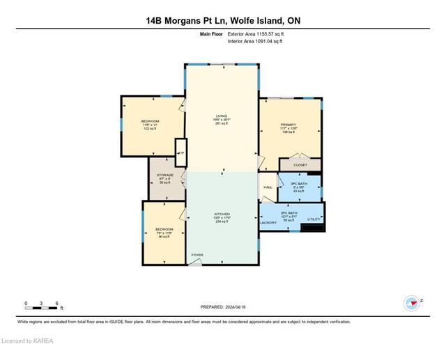 14b Morgan's Point Lane Lane, House detached with 3 bedrooms, 1 bathrooms and 3 parking in Frontenac Islands ON | Image 43