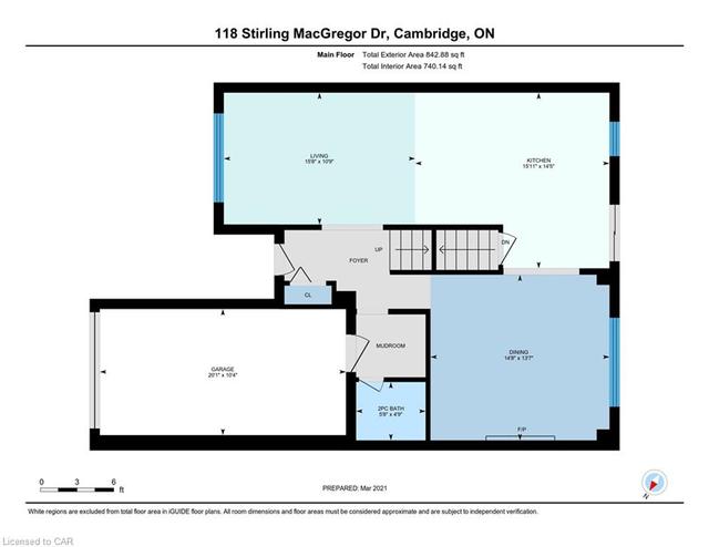 118 Stirling Macgregor Drive, House detached with 4 bedrooms, 2 bathrooms and 3 parking in Cambridge ON | Image 38