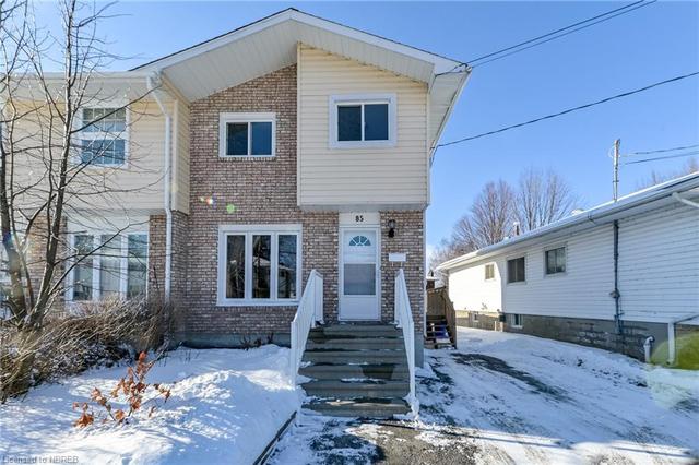 85 Marshall Park Drive, House semidetached with 3 bedrooms, 2 bathrooms and 2 parking in North Bay ON | Image 1