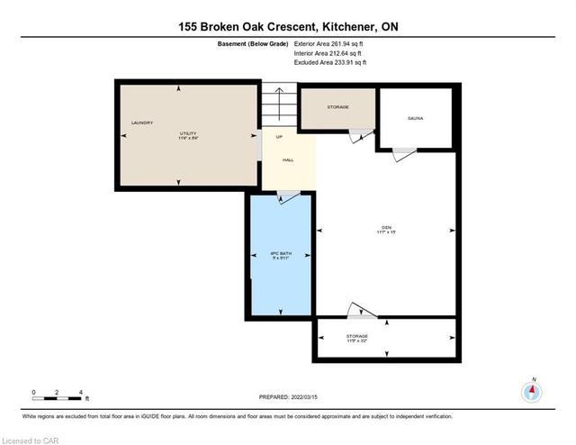 155 Broken Oak Crescent, House detached with 3 bedrooms, 2 bathrooms and 4 parking in Kitchener ON | Image 40