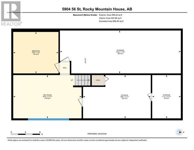 5904 56 Street, House detached with 5 bedrooms, 3 bathrooms and 2 parking in Rocky Mountain House AB | Image 50