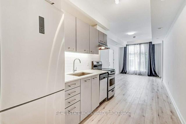 th 4 - 1321 Gerrard St E, Townhouse with 1 bedrooms, 1 bathrooms and 0 parking in Toronto ON | Image 3