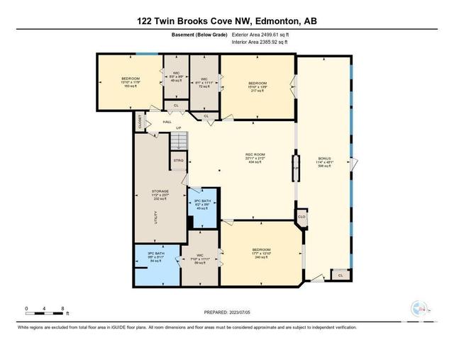 122 Twin Brooks Cv Nw, House detached with 4 bedrooms, 3 bathrooms and 5 parking in Edmonton AB | Image 48