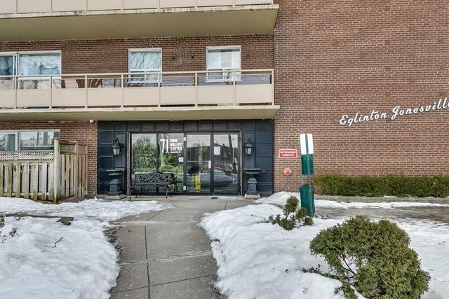 410 - 71 Jonesville Cres, Condo with 1 bedrooms, 1 bathrooms and 1 parking in Toronto ON | Image 3
