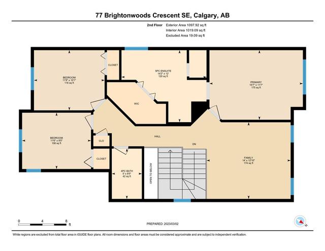 77 Brightonwoods Crescent Se, House detached with 4 bedrooms, 3 bathrooms and 4 parking in Calgary AB | Image 32