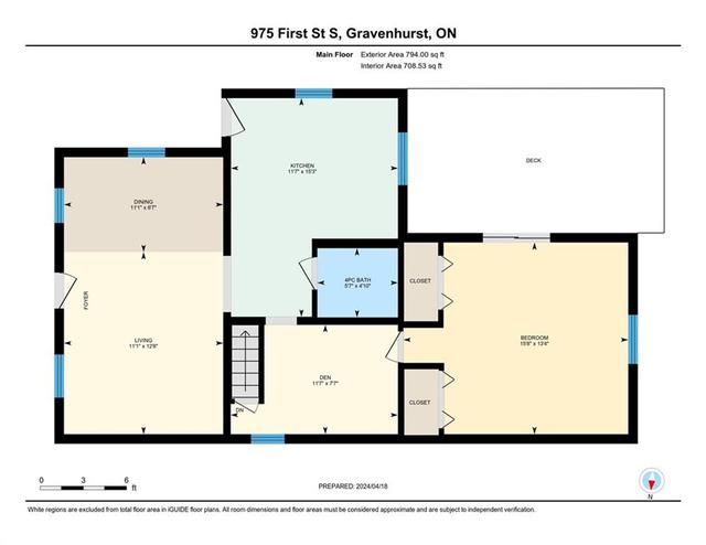 975 First Street S, House detached with 1 bedrooms, 1 bathrooms and 4 parking in Gravenhurst ON | Image 16