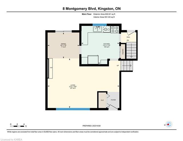 8 Montgomery Boulevard, House detached with 3 bedrooms, 1 bathrooms and 5 parking in Kingston ON | Image 43