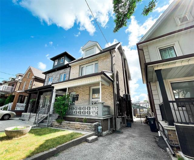 447 Symington Ave, House semidetached with 4 bedrooms, 2 bathrooms and 3 parking in Toronto ON | Image 1
