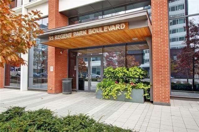 904 - 55 Regent Park Blvd, Condo with 1 bedrooms, 1 bathrooms and null parking in Toronto ON | Image 1