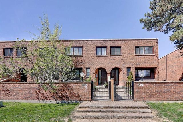 308 Torresdale Ave W, Townhouse with 3 bedrooms, 3 bathrooms and 2 parking in Toronto ON | Image 1
