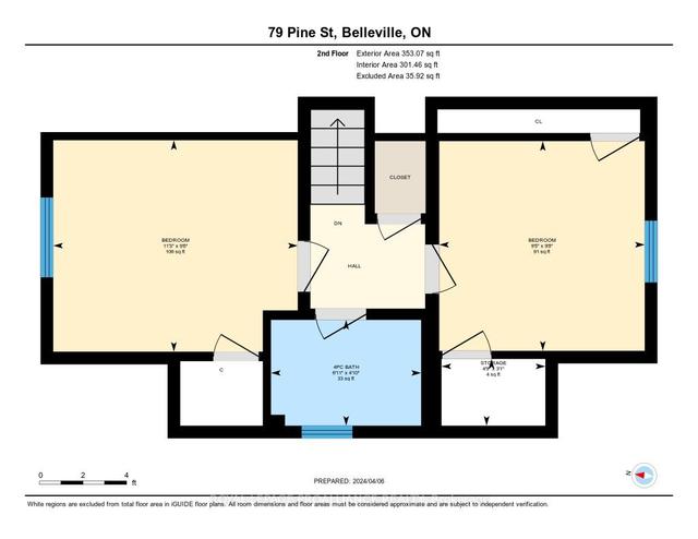 79 Pine St, House detached with 4 bedrooms, 1 bathrooms and 4 parking in Belleville ON | Image 26