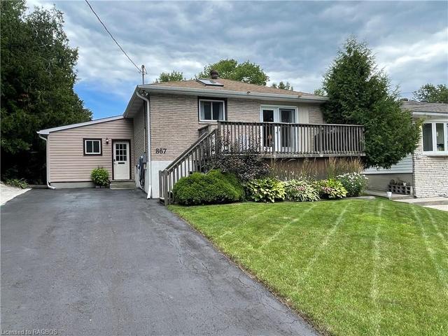 867 Mcnaughton Street, House detached with 4 bedrooms, 2 bathrooms and 2 parking in South Bruce Peninsula ON | Image 1