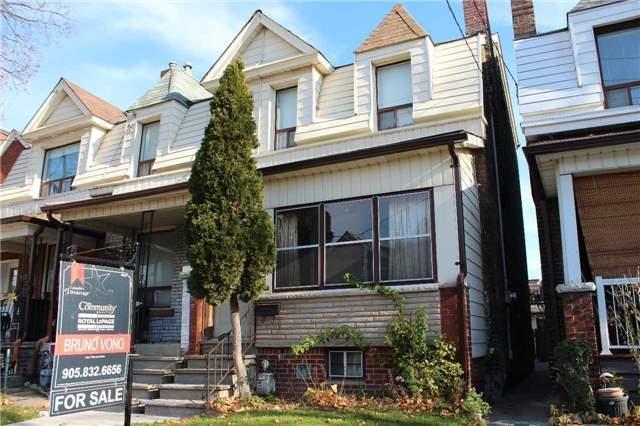 423 Ossington Ave, House attached with 3 bedrooms, 2 bathrooms and 2 parking in Toronto ON | Image 1