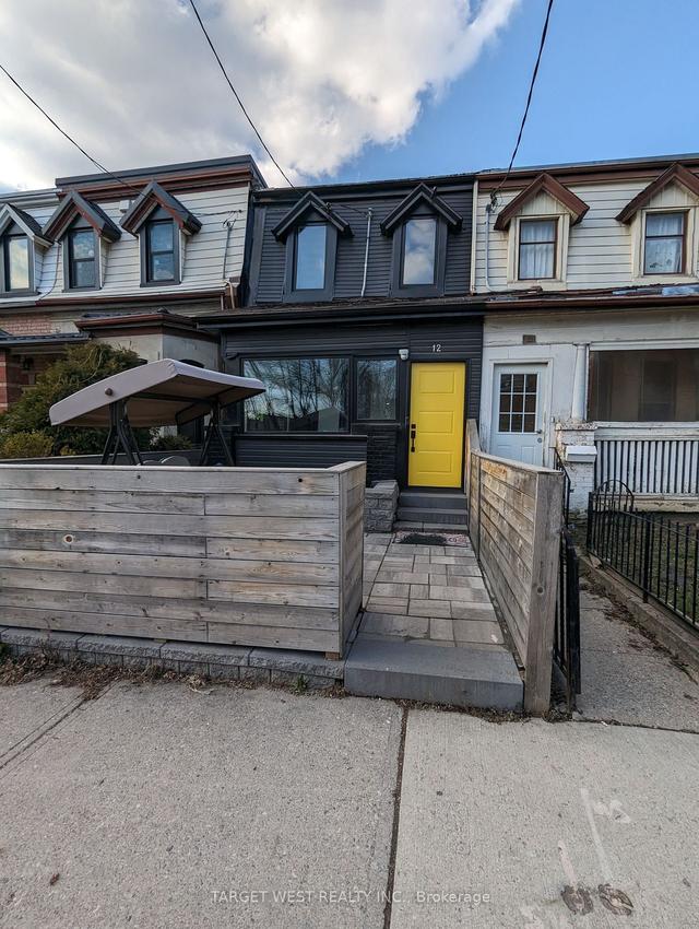 12 Florence St, House attached with 2 bedrooms, 2 bathrooms and 1 parking in Toronto ON | Image 1
