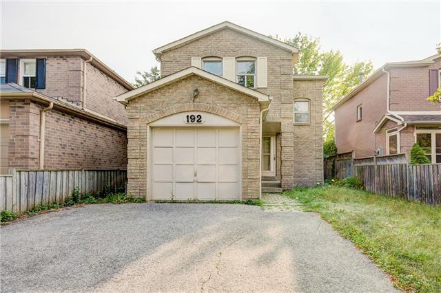 192 Radford Dr, House detached with 3 bedrooms, 2 bathrooms and 2 parking in Ajax ON | Image 1