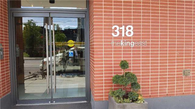 1001 - 318 King St N, Condo with 1 bedrooms, 1 bathrooms and 1 parking in Toronto ON | Image 1