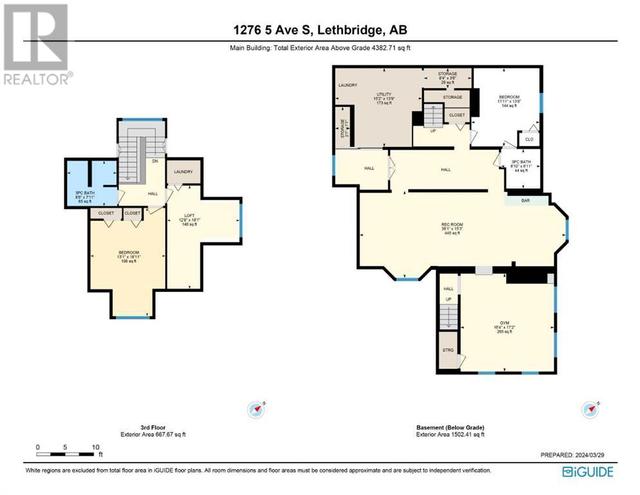 1276 5 Avenue S, House detached with 6 bedrooms, 5 bathrooms and 5 parking in Lethbridge AB | Image 51