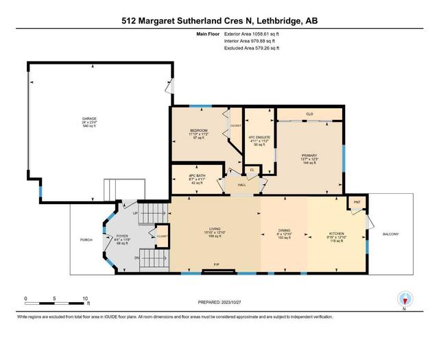 512 Margaret Sutherland Crescent N, House detached with 3 bedrooms, 3 bathrooms and 4 parking in Lethbridge AB | Image 48
