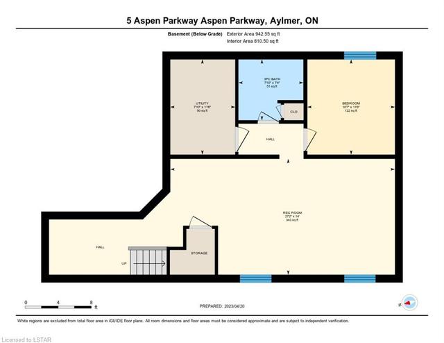 5 Aspen Parkway, House detached with 5 bedrooms, 3 bathrooms and null parking in Aylmer ON | Image 46