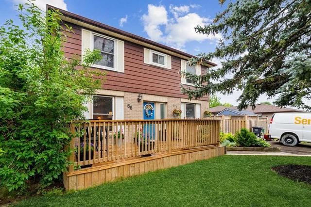 66 Flamingo Cres, House semidetached with 4 bedrooms, 2 bathrooms and 4 parking in Brampton ON | Image 12