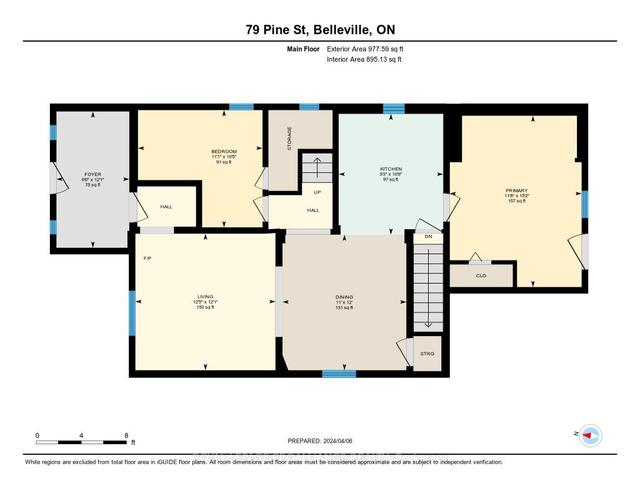 79 Pine St, House detached with 4 bedrooms, 1 bathrooms and 4 parking in Belleville ON | Image 25