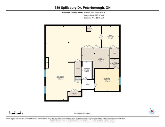 689 Spillsbury Dr, House detached with 2 bedrooms, 3 bathrooms and 7 parking in Peterborough ON | Image 22