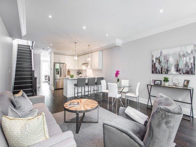 21 Marquette Ave, House semidetached with 4 bedrooms, 4 bathrooms and 1 parking in Toronto ON | Image 1
